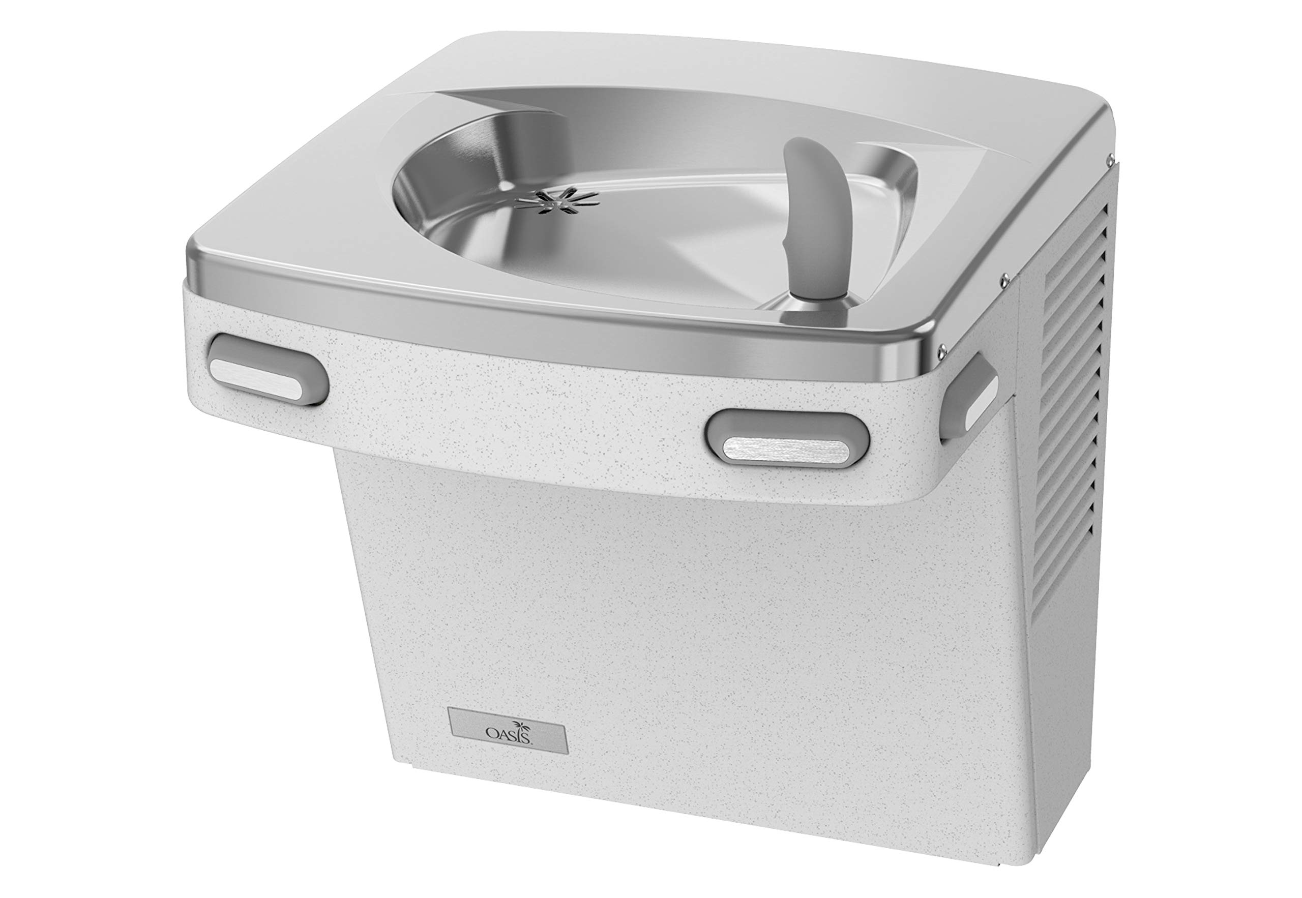 Oasis PG8AC VersaCooler II Refrigerated Drinking Fountain with dimensions
