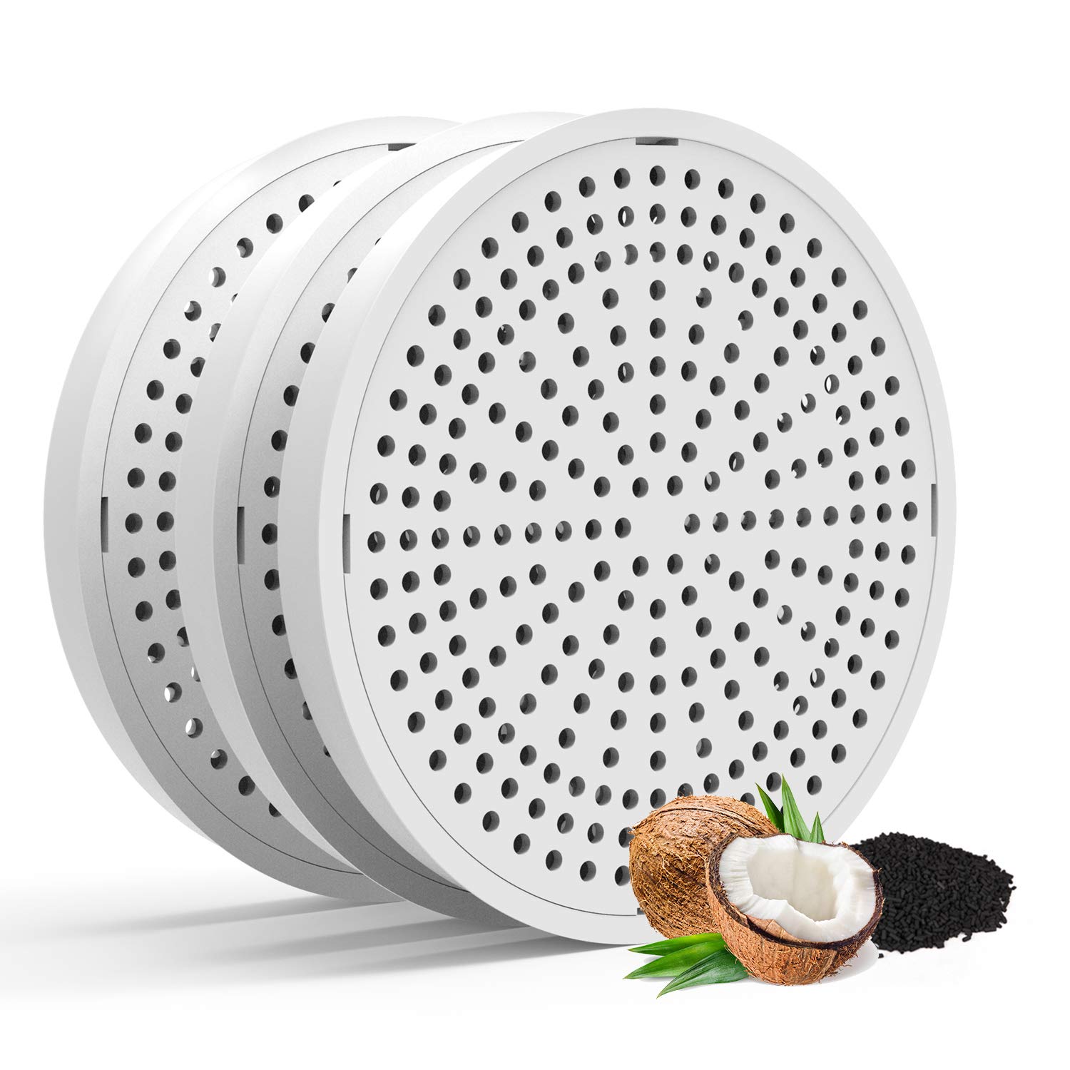 HoneyGuaridan W25Pro Recambio de Filtros de Carbón para Fuente de Agua para Mascotas(Pack de 3)