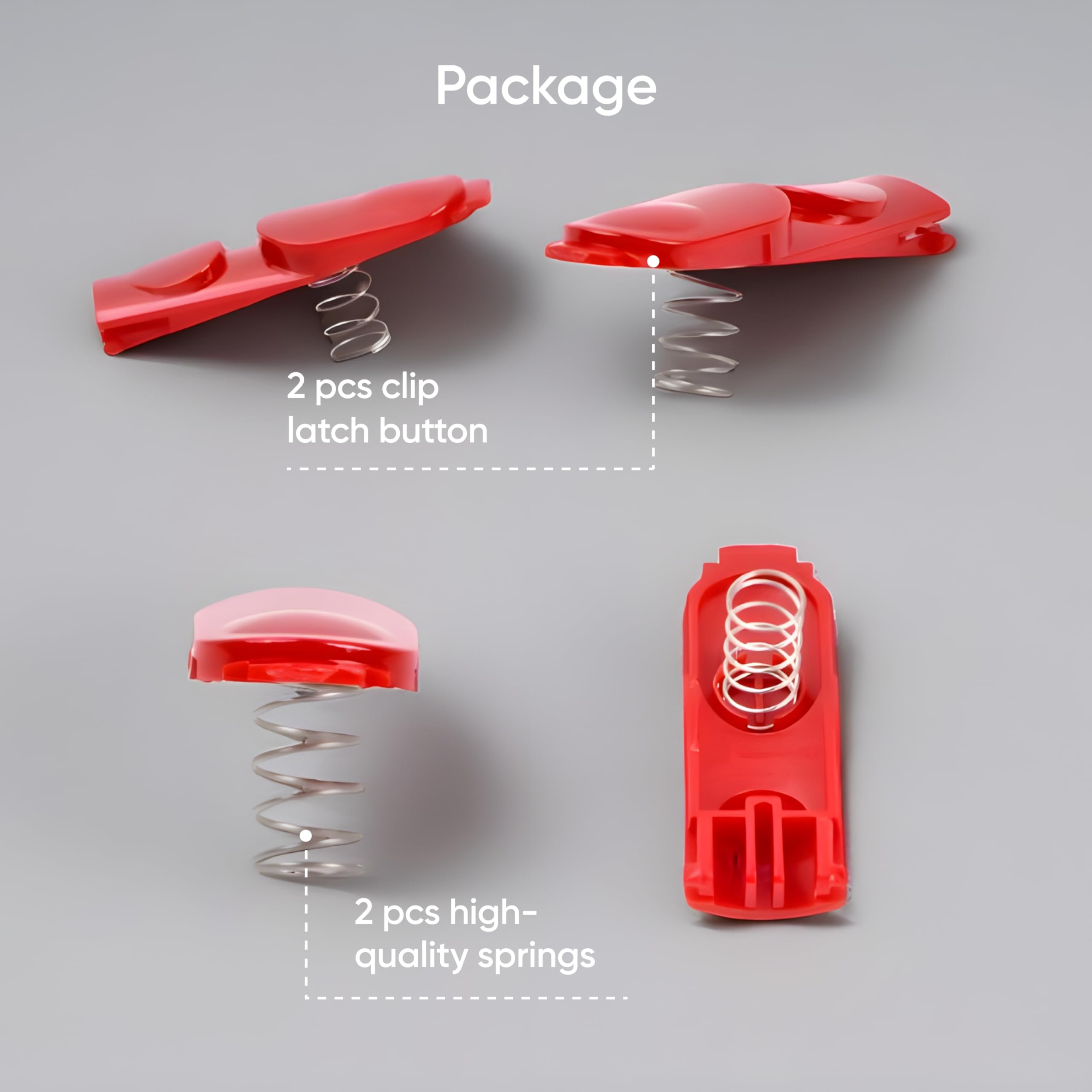 Zestaw 2 gałek blokujących, kompatybilne z odkurzaczem Dyson ze sprężyną do szczotki V10, V11, V8, V7 V15, części zamienne, rurki V10 i rurki Dyson V11, 2 szt