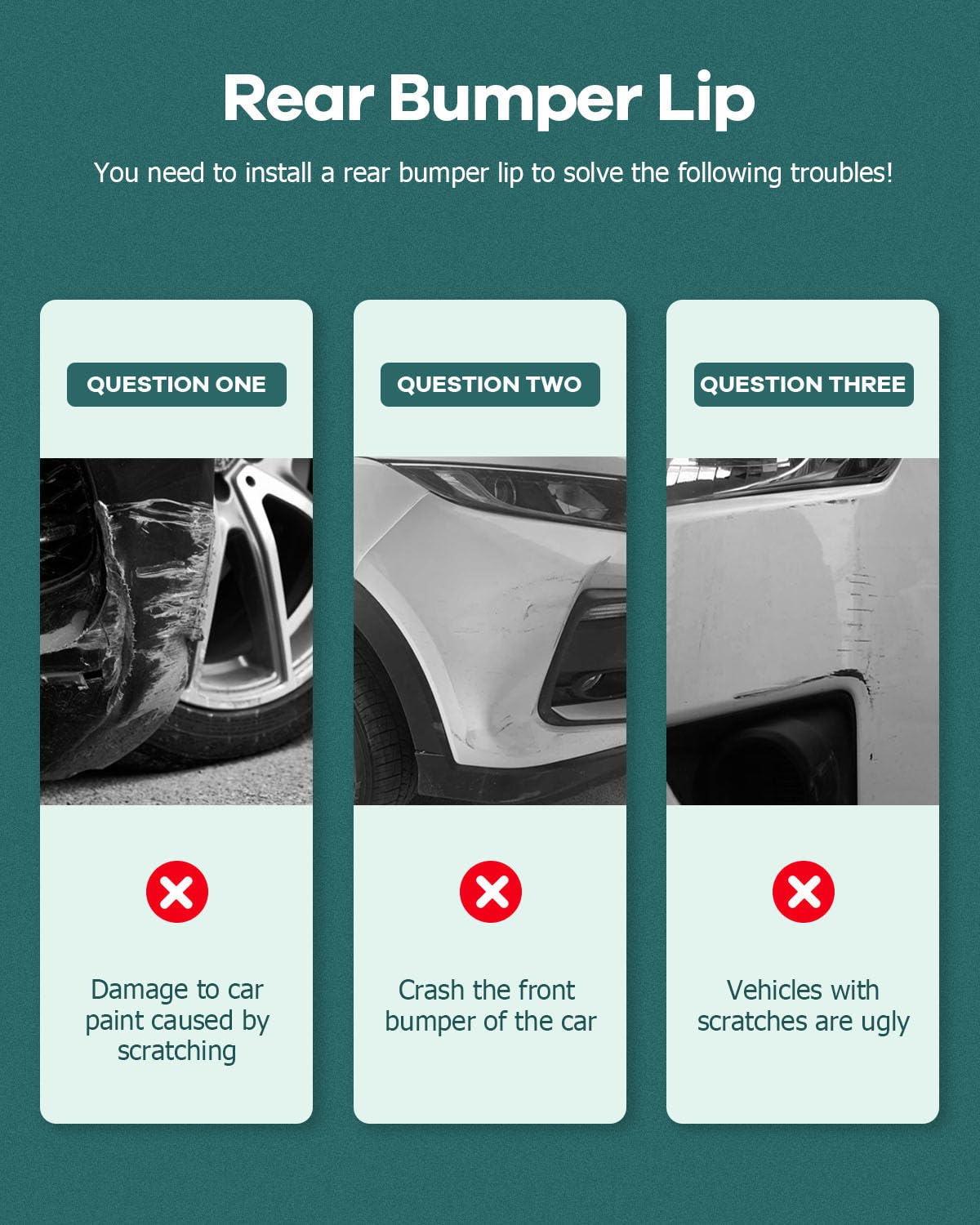 SCITOO Rear Bumper Lip 33