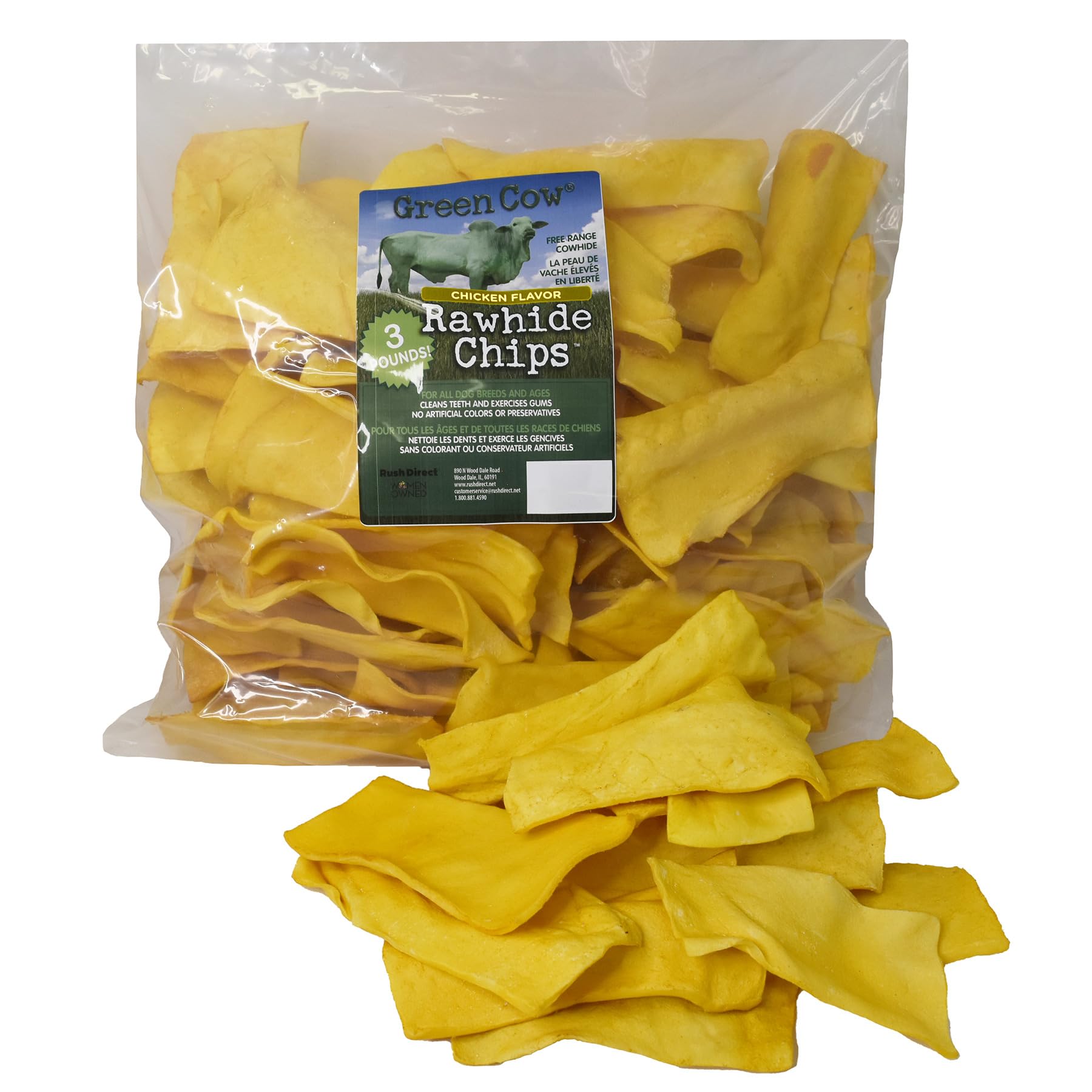 Chips Chicken Flavor 3-Pound Bag