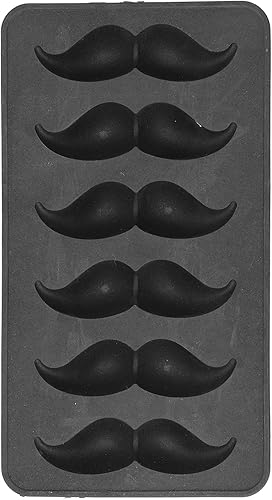 Moldes de silicona para el hogar, moldes de silicona para el hogar, moldes de hielo en forma de bigote, moldeo de verano negro, molde para moldes disponible en Yaxa Peru