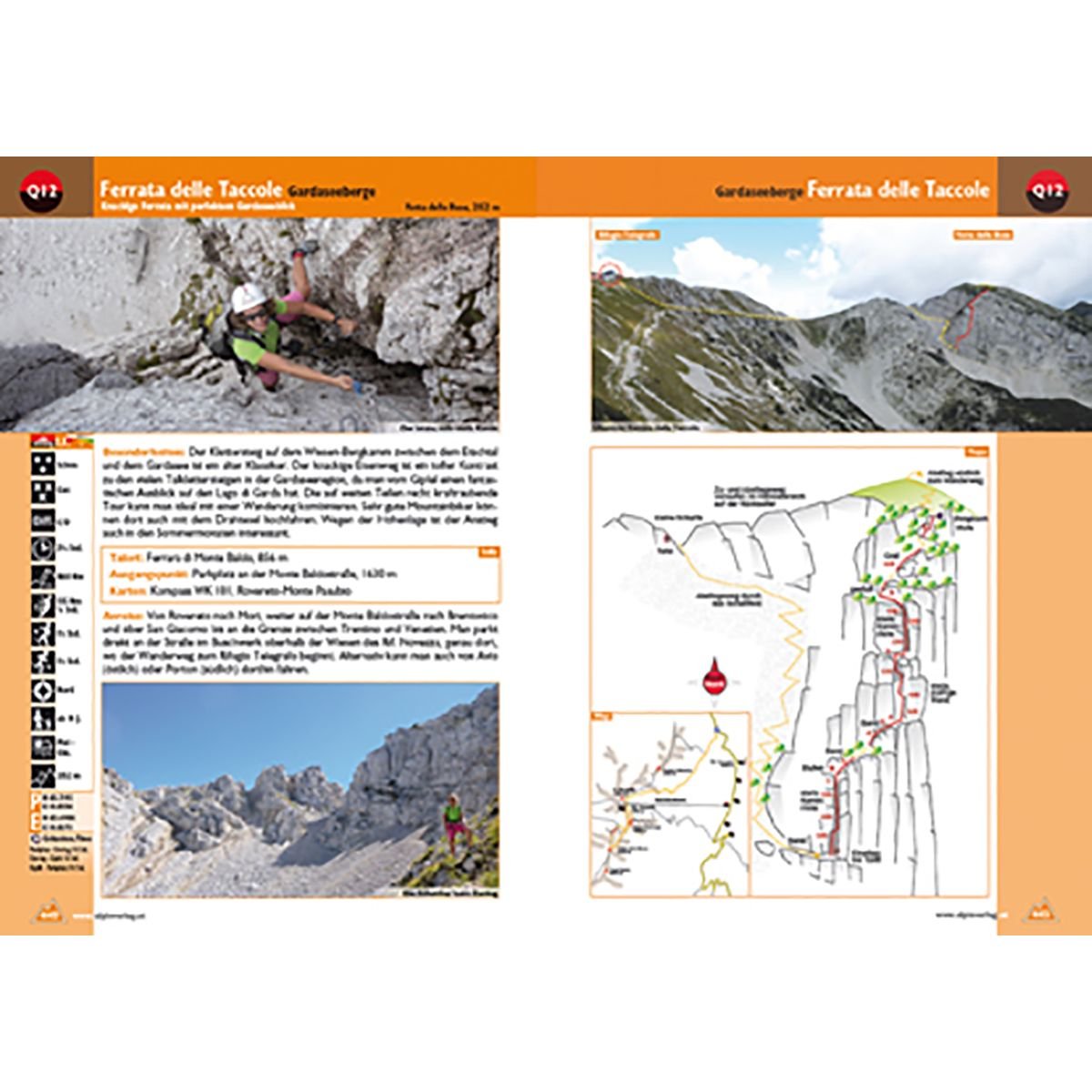 Klettersteigführer Dolomiten - Südtirol – Gardasee: Alle lohnenden Klettersteige in den Dolomiten, in Südtirol, am Gardasee und in der Brenta - mit DVD-ROM: Zus.-Fass in engl. Sprache