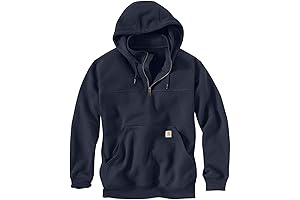 Carhartt Men's Rain Defender Loose Fit Heavyweight Quarter-Zip Sweatshirt