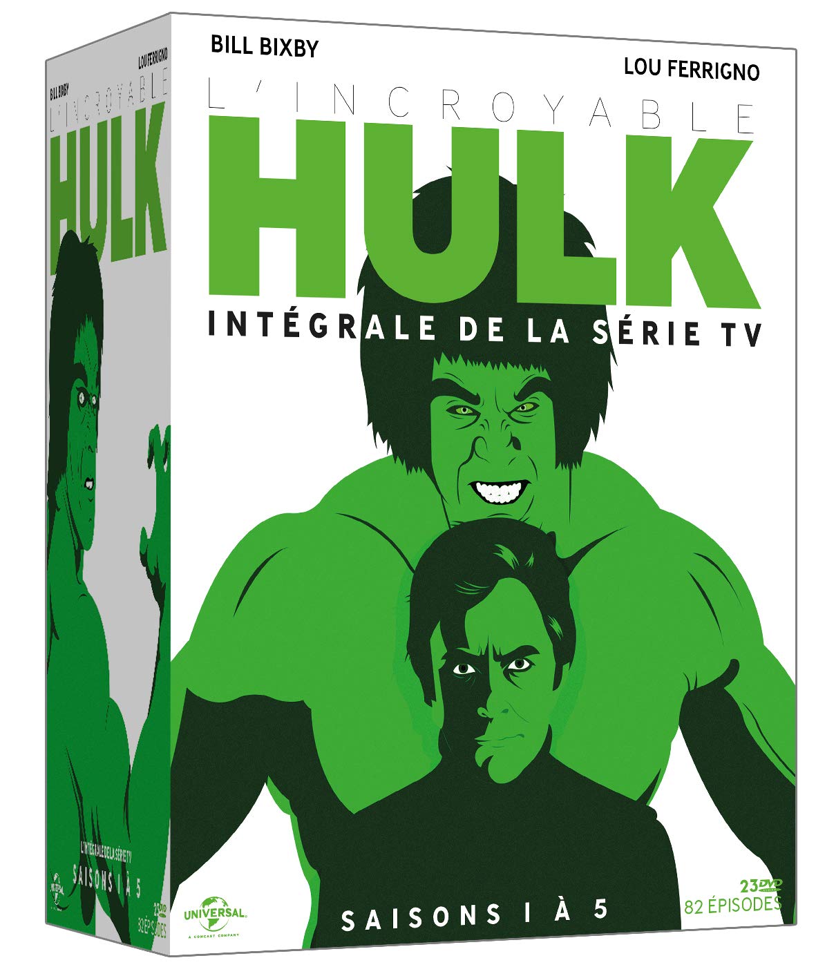 [Elephant Films] - L'Incroyable Hulk - Intégrale de la série TV - Coffret 23 DVD