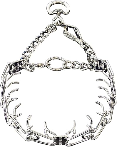 Pet Supply Importados Herm Sprenger, Collar de entrenamiento cromado con broche de soltado rápido, s, Plateado