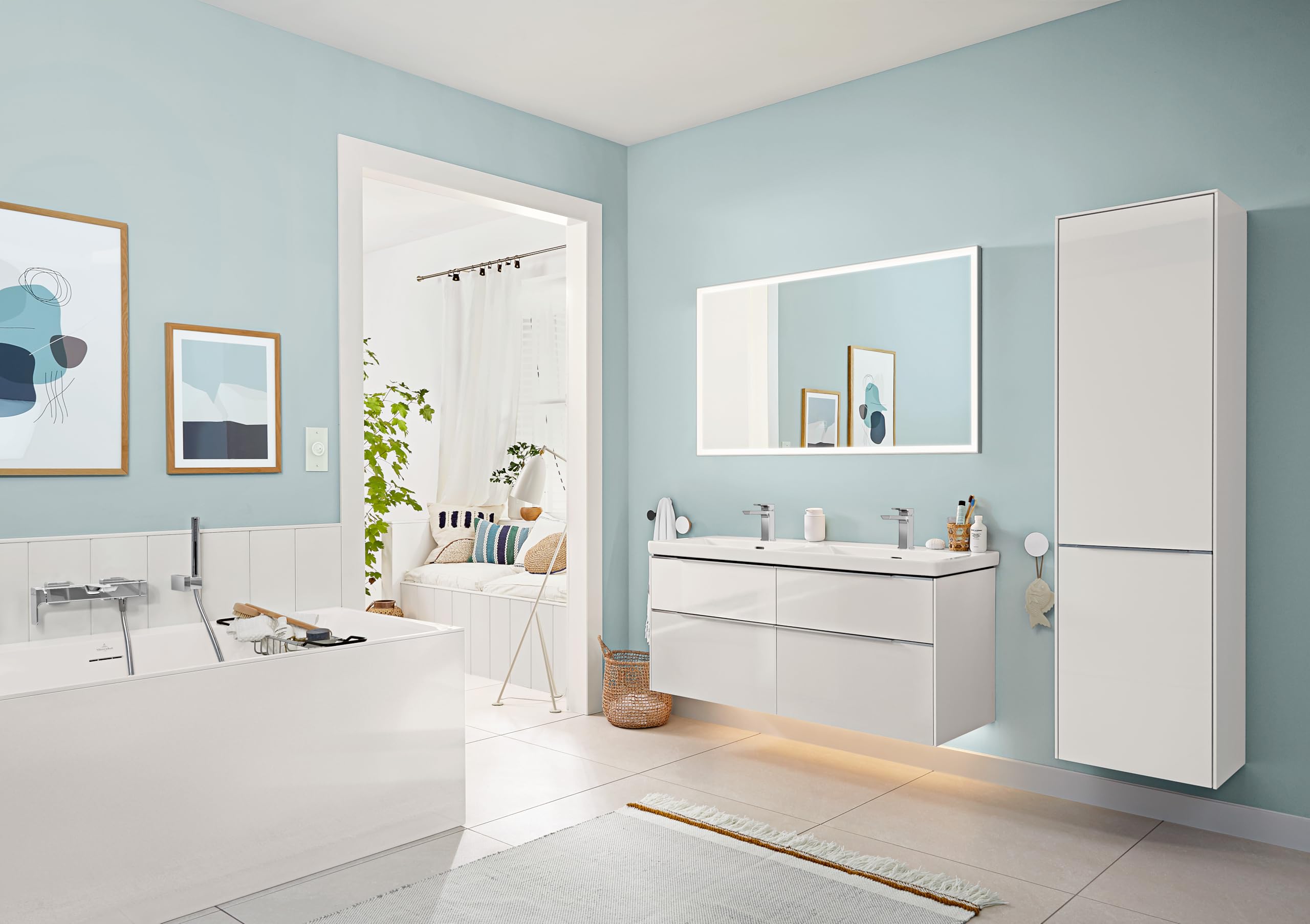 Villeroy & Boch Verve Showers Stabhandbrause – Chrom