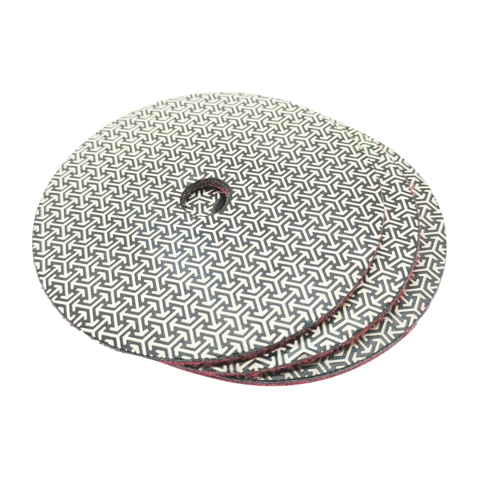 Almohadillas de pulido de diamante galvanizadas for mármol, granito, piedra, suelo, hormigón, baldosas, madera, piscina, superficie, almohadilla de metal, 1 unidad(100 Grit,1 PC_6 INCHES)