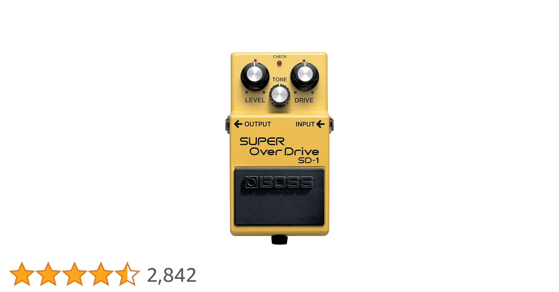 Amazon | BOSS Super OverDrive SD-1 | ディストーション・オーバー