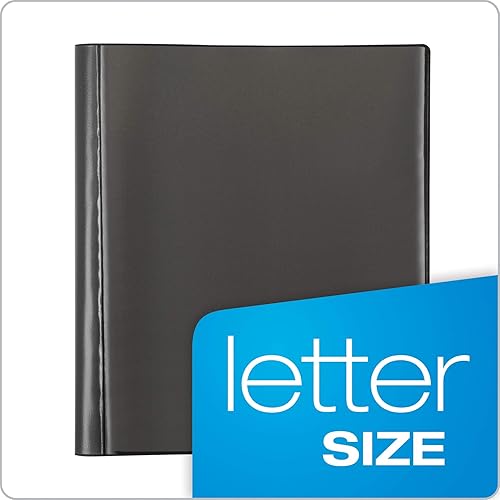 Miniatura 6 de Cardinal showfile Display Book con cubierta de Custom Pocket 85x 11inch Hoja Tamaño 12fundas negro 50132cb