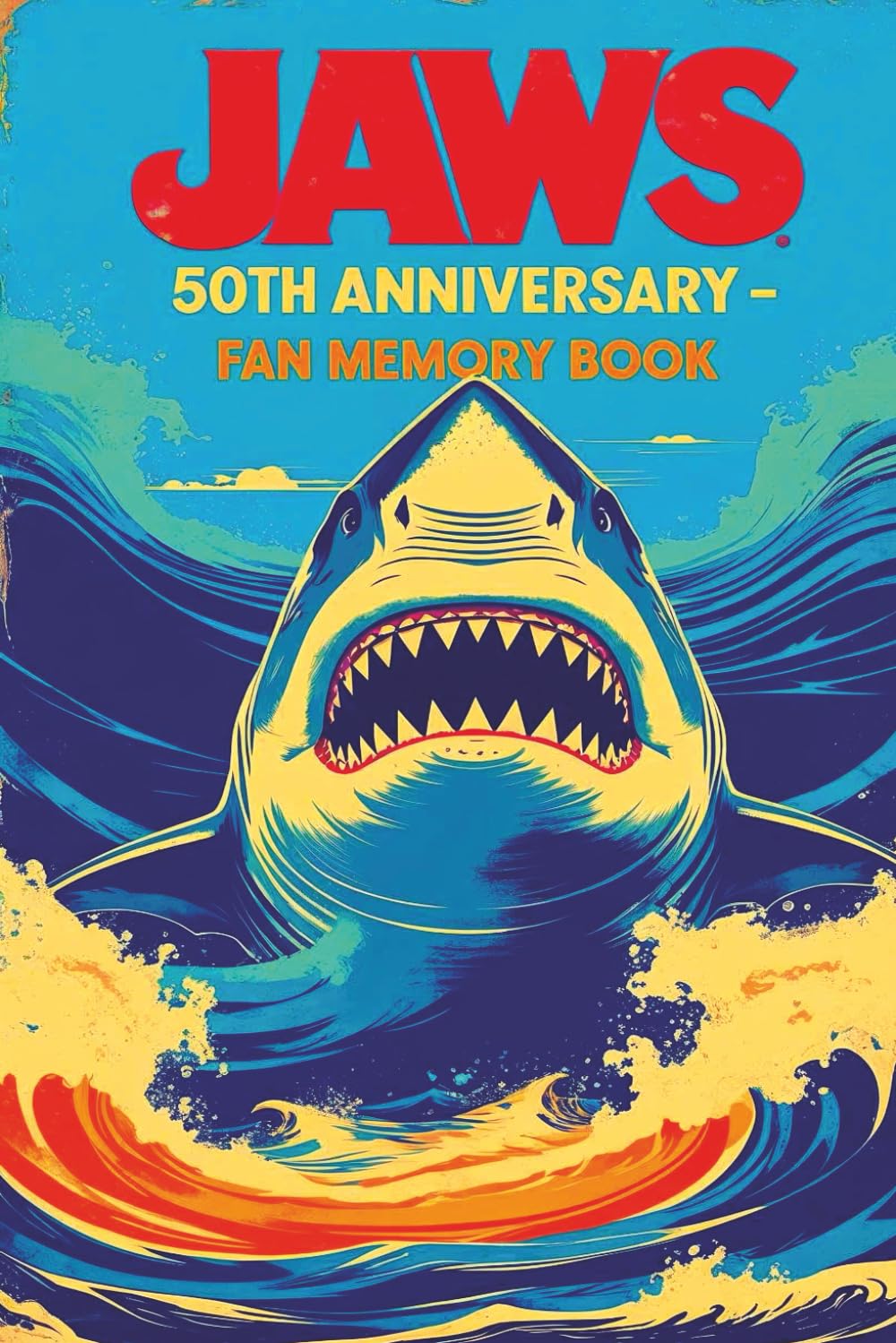 JAWS 50th Anniversary Fan Memory Book: Interactive Journal for Classic Movie Lovers Record Your First Viewing, Favorite Quotes, Scariest Scenes, Shark Thoughts and More!