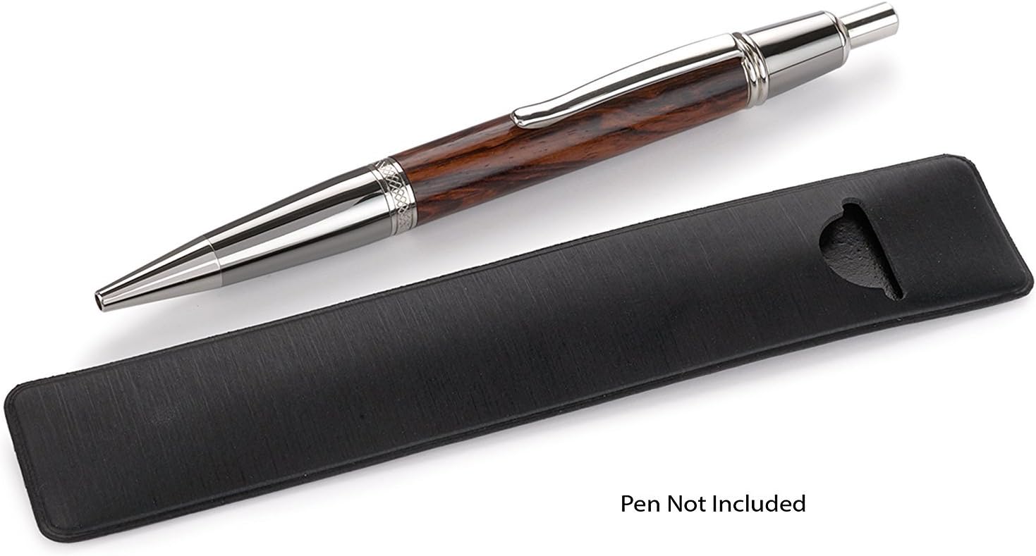 Black Vinyl Pen Sleeves - 5 Piece