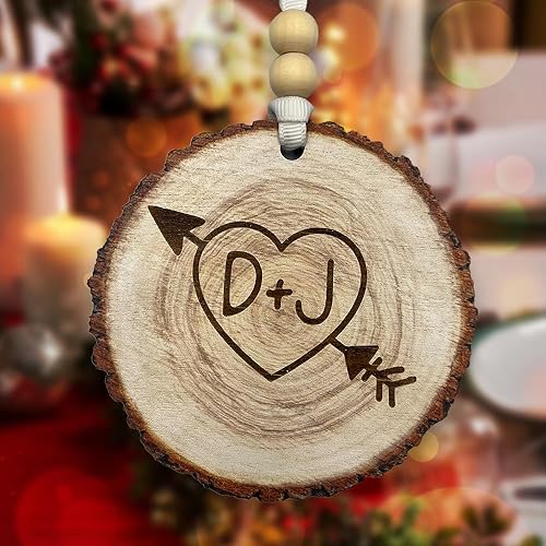 Miniatura 7 de Adorno de esqueleto personalizado para pareja, hasta que la muerte nos separe, San Valentín, boda, Halloween para él y ella, decoración gótica para