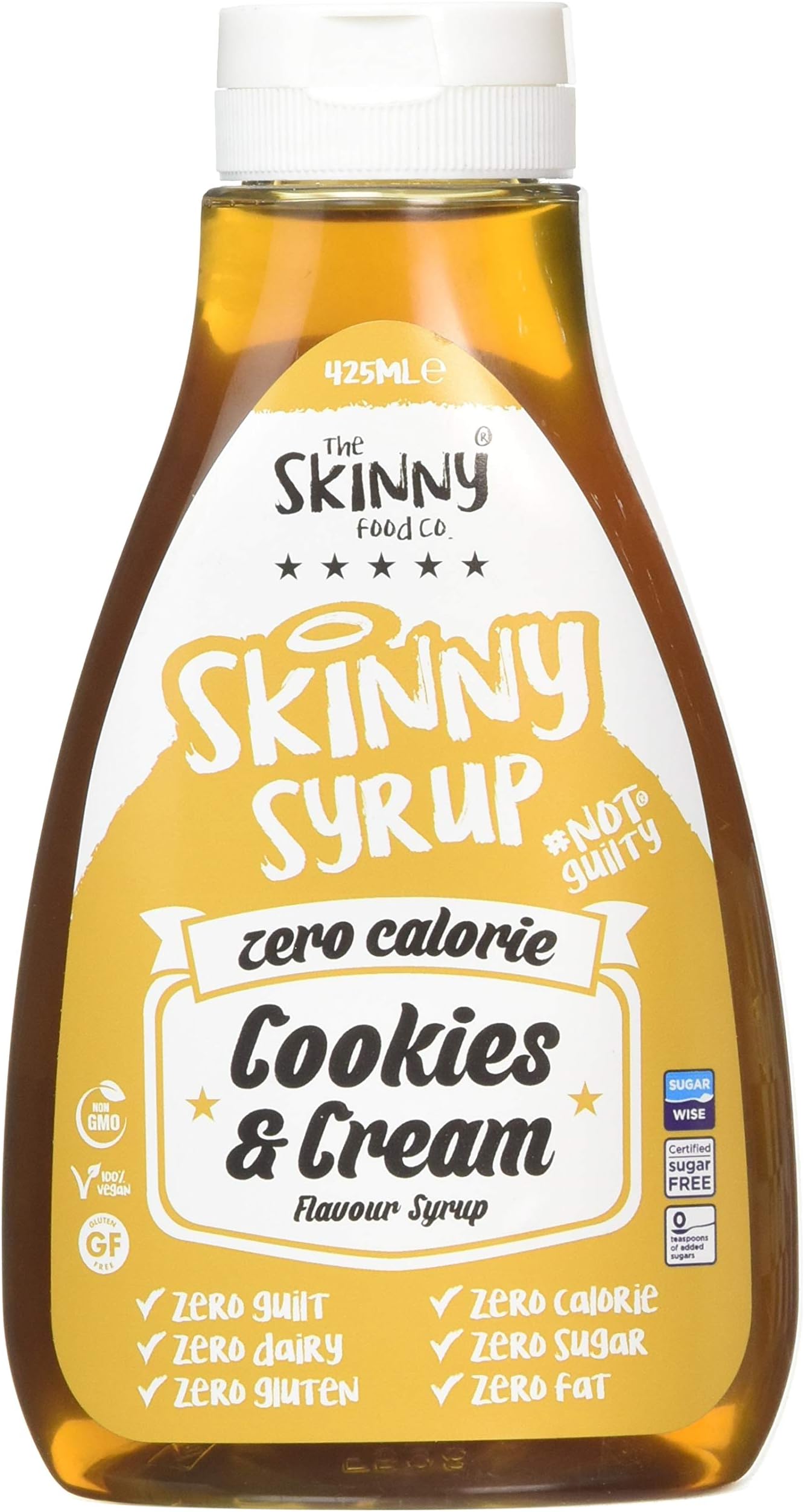 The Skinny Food Co. Zero Calorie Cookies & Cream Syrup, 425 ml
