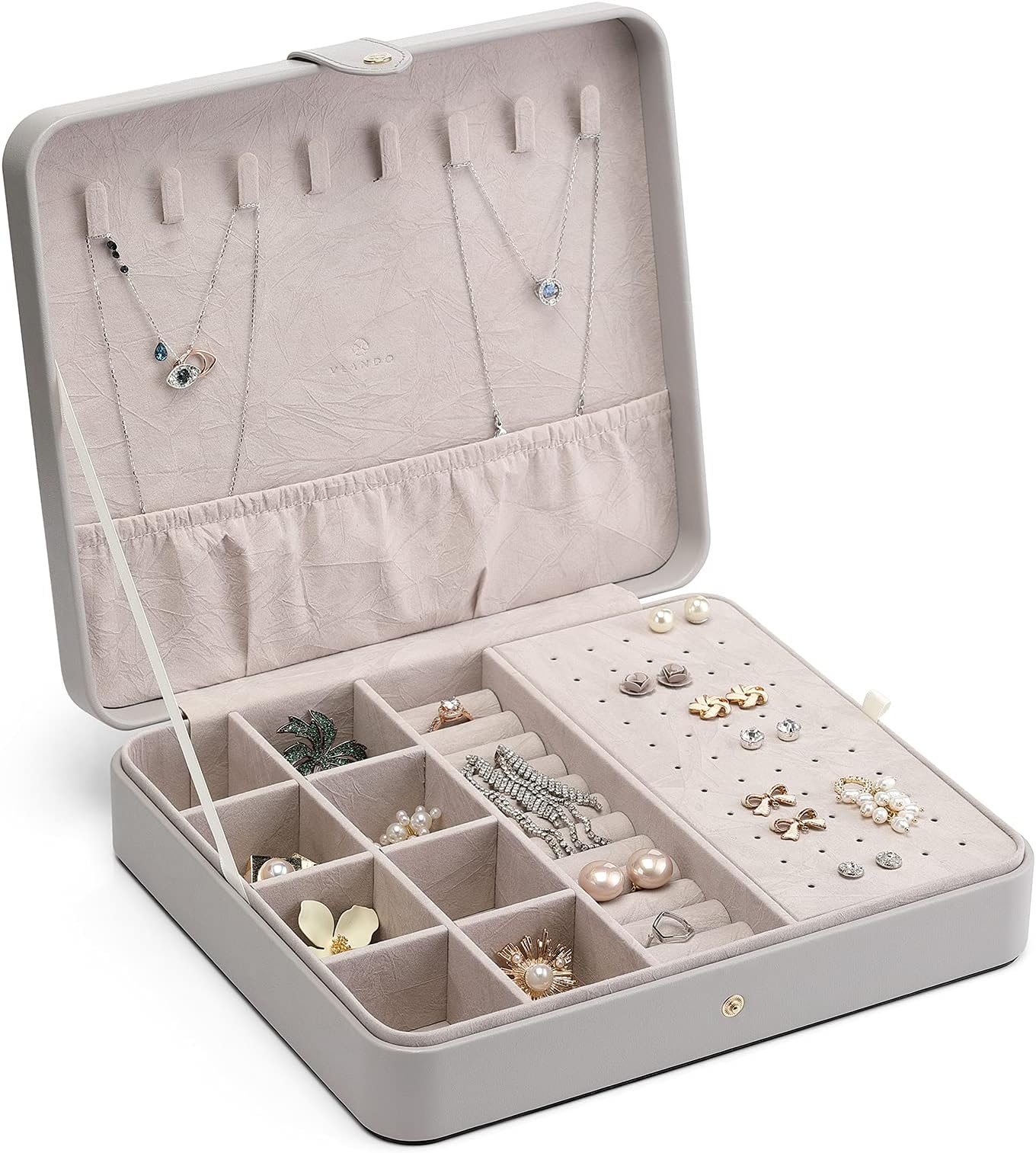 Samt Trage Tasche Armreif Ohrring Ring Display Tablett Schmuck Aufbewahrung Halter Halskette Box Körper Schmuck Organizer Tablett Mit Deckel