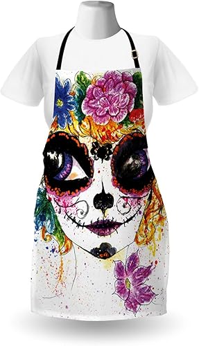 Miniatura 2 de Ambesonne Delantales personalizados, Negro Azul