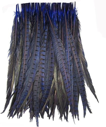 Miniatura 5 de kolight Juego de 100piezas Natural teñido de faisán plumas 1214inch decoración DIY