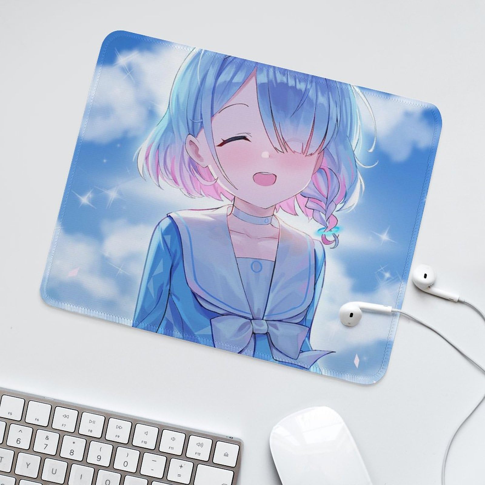 アニメキャラクター マウスパッド Amazon.co.jp: マウスパッド ゲーミング アロナ ブルー