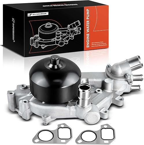 Miniatura 9 de A-Premium Bomba de agua de motor con junta compatible con Chevy, Pontiac y Avanti - Camaro 98-02, Corvette 97-04, Firebird 98-02, GTO 04-06, II