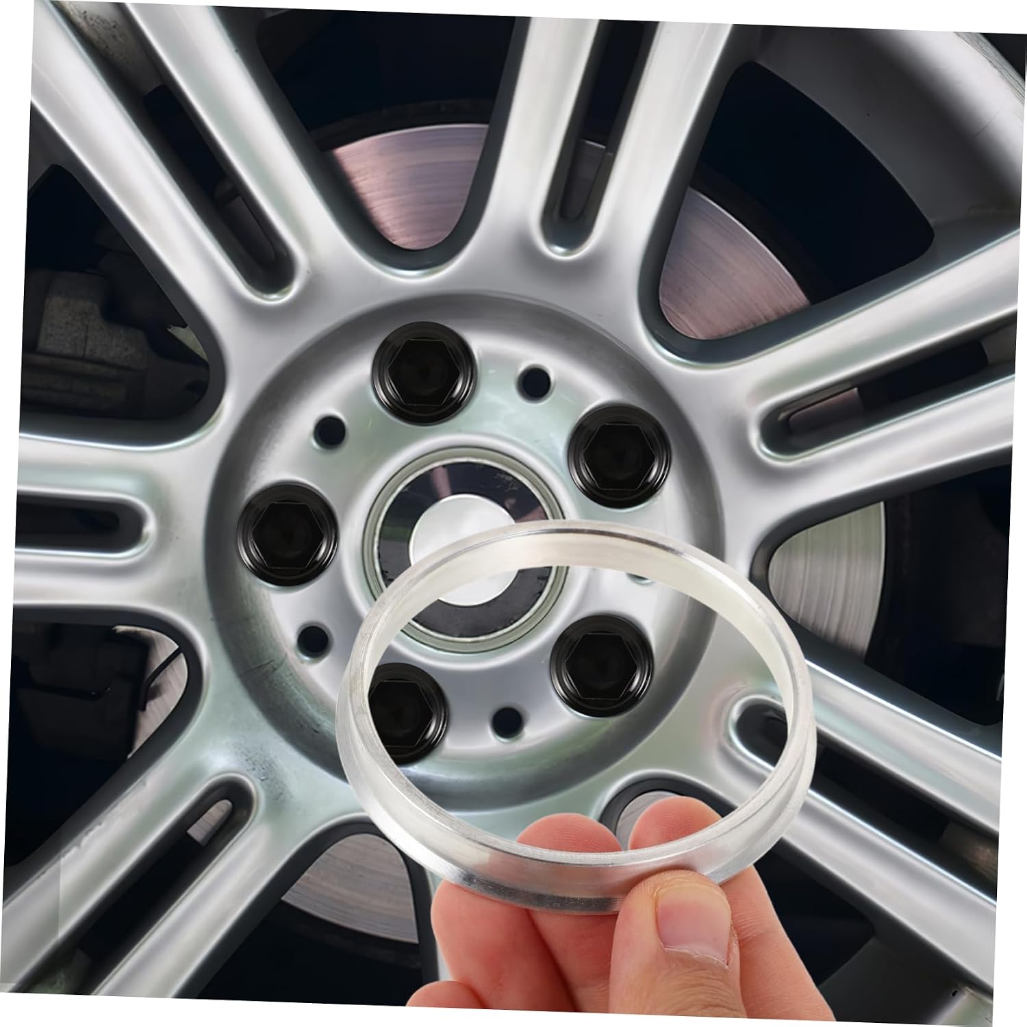 STOBAZA Hub Centric Ring Replacement Car Auto Wheel Hub Center Ring for Decor for Vehicles