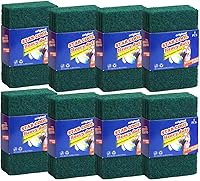 Vista 8 de Esponja de limpieza resistente, sin arañazos, esponja para lavar platos de doble cara, esponja para fregar, para cocina, fregadero, plato, bañera