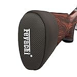 Feyachi Recoil Pad for Shotgun - Gel Filled Slip On Recoil Pads Shock Absorbing Trap Shooting Accessories Non-Slip Rifle Buttstock Pad for Hunting Shooting & Outdoor Tactical Use, Wood