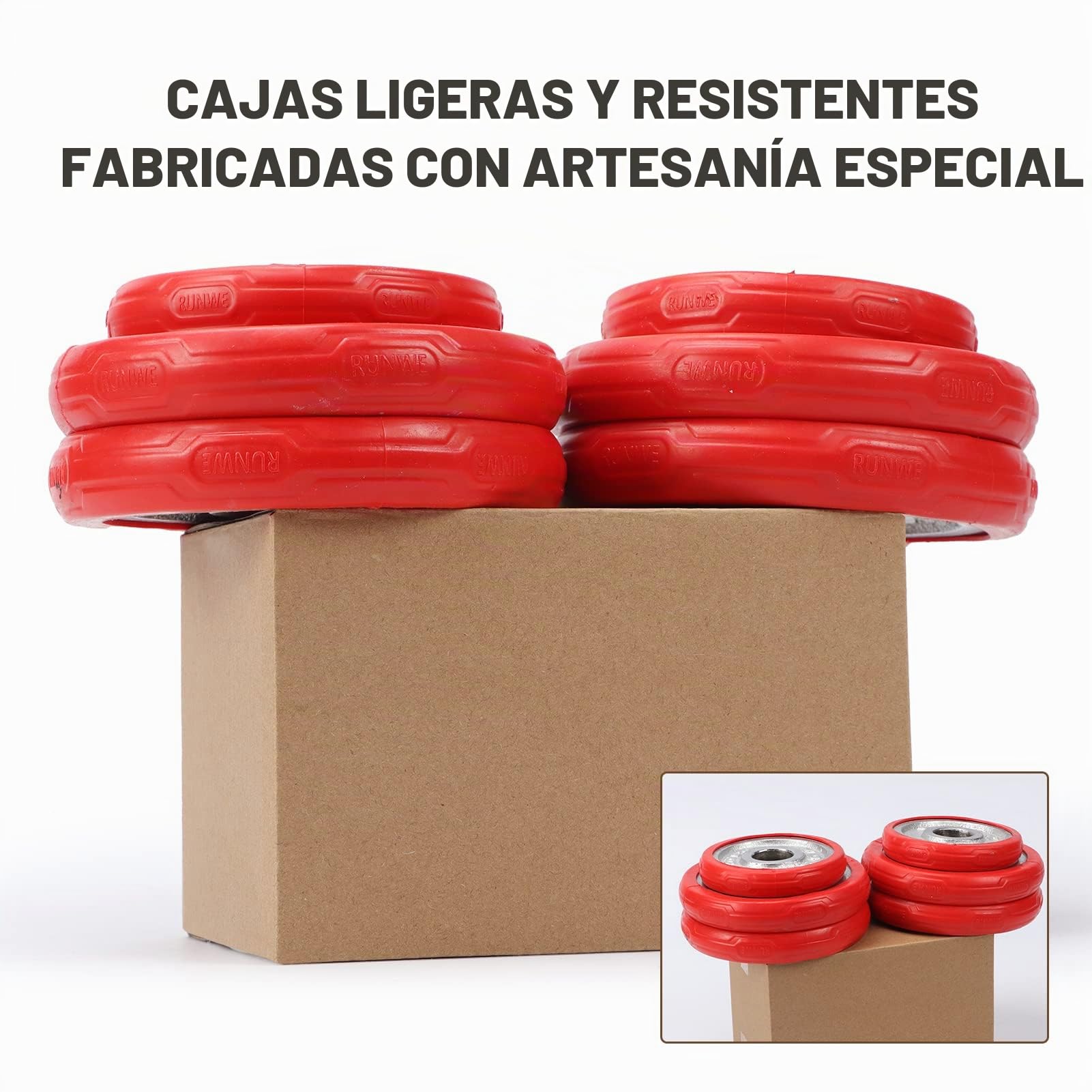 CRUGLA Cajas de envío de cartón corrugado de 6 x 4 x 3 pulgadas, cajas de envío a granel para embalaje de pequeñas empresas