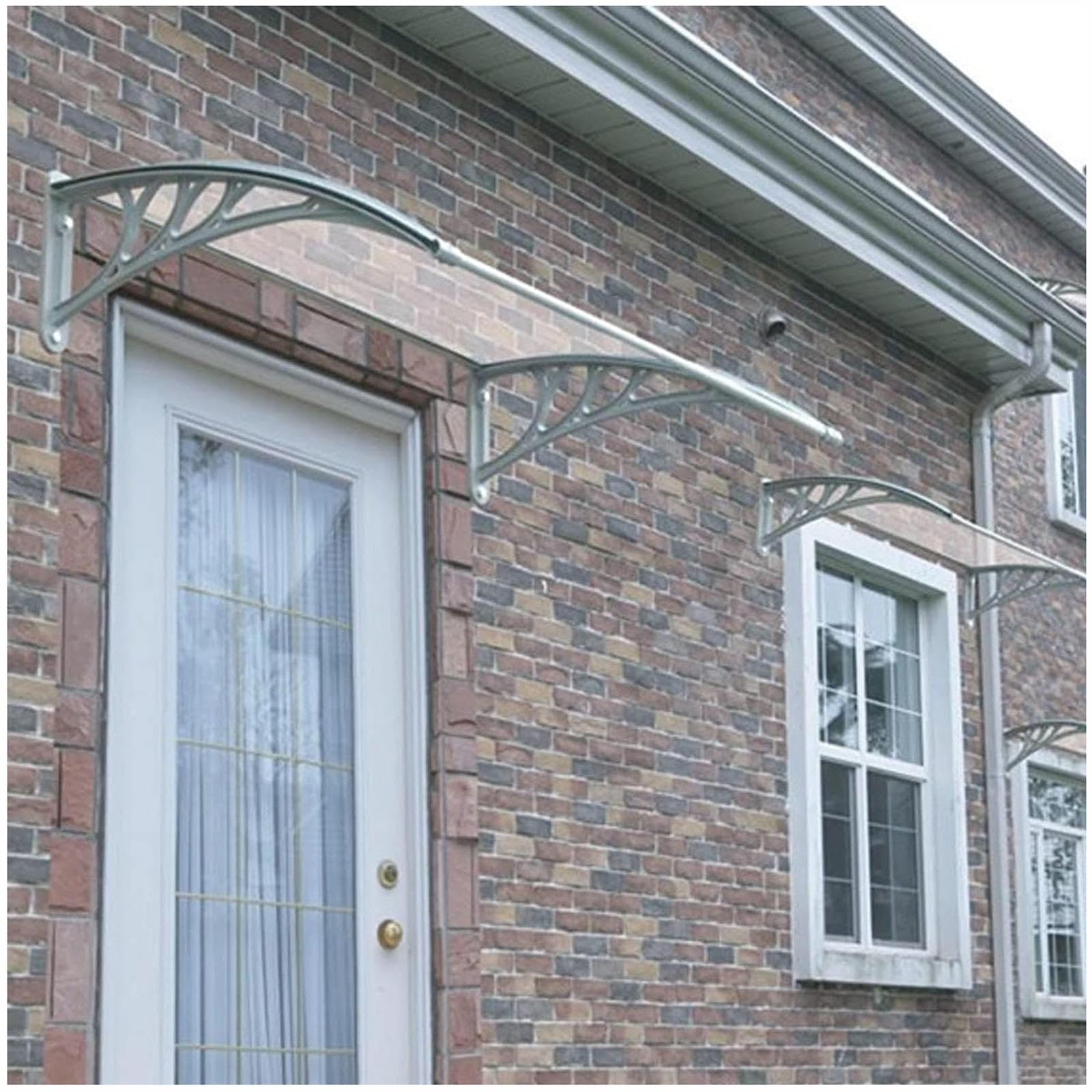 Auvent aluminium de 60x400cm pour protéger vos menuiseries extérieures