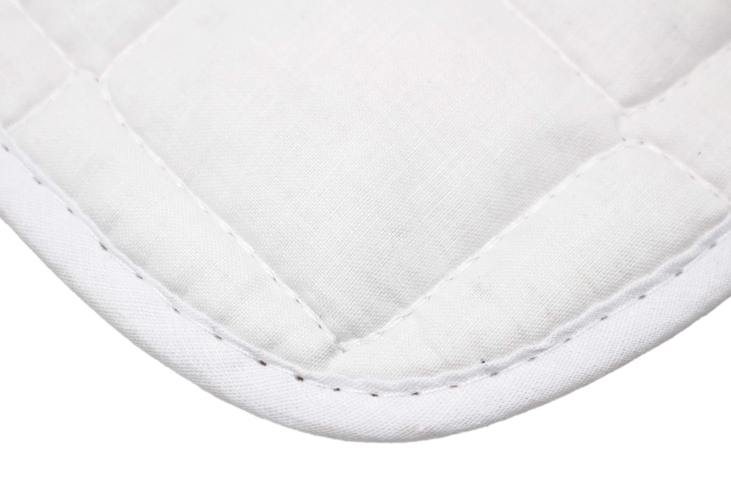 Moon-Clean Matratzenauflagen Matratzenschutz Unterbett Baumwolle Mischgewebe Made in EU (180x200 cm)