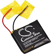 CS-PEB112SH Battery 130 mAh Compatible with [Pebble] 401S, E-Paper, Pebble Steel, Watch 2 Replaces P121112