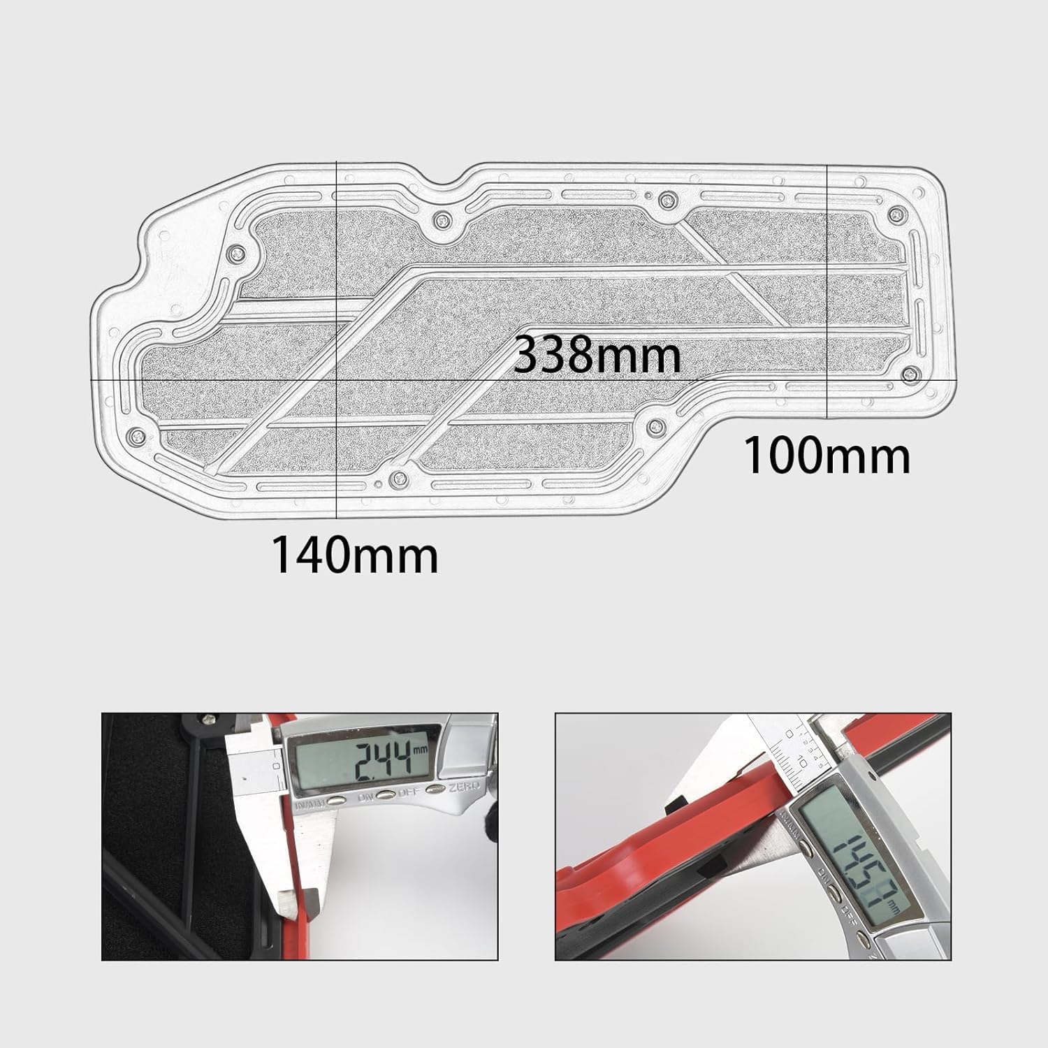 Motorcycle Air Filter Genuine Element replacement for Ho&nd&a Hunter Cub CT125/Trail125 2019-2025 JA55/JA65 Engine Air Cleaner
