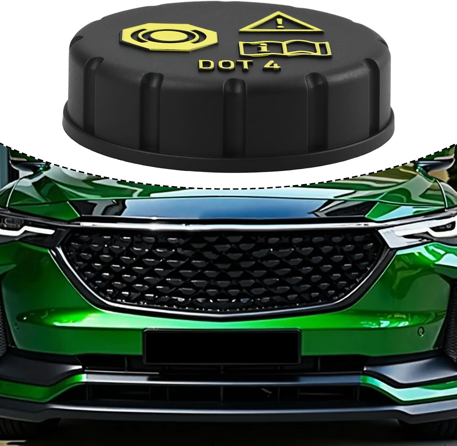Brake Master Cylinder Reservoir Cap KD39-43-55Y Compatible with Mazda 6 3 CX-5 CX-3 CX-9