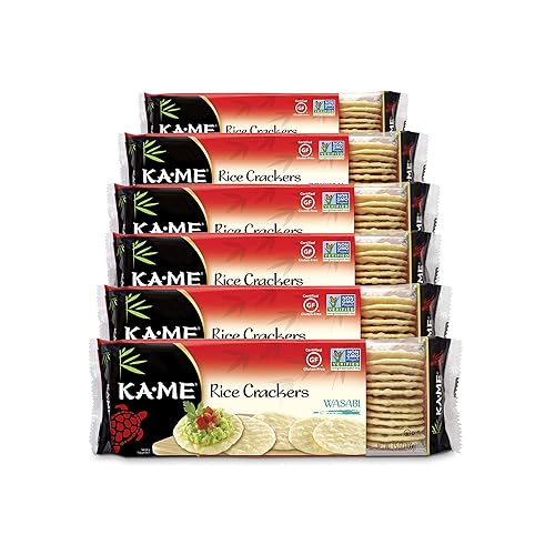 Miniatura 2 de Kame Rice Cracker Wasabi, 3.5000 onzas (paquete de 6)