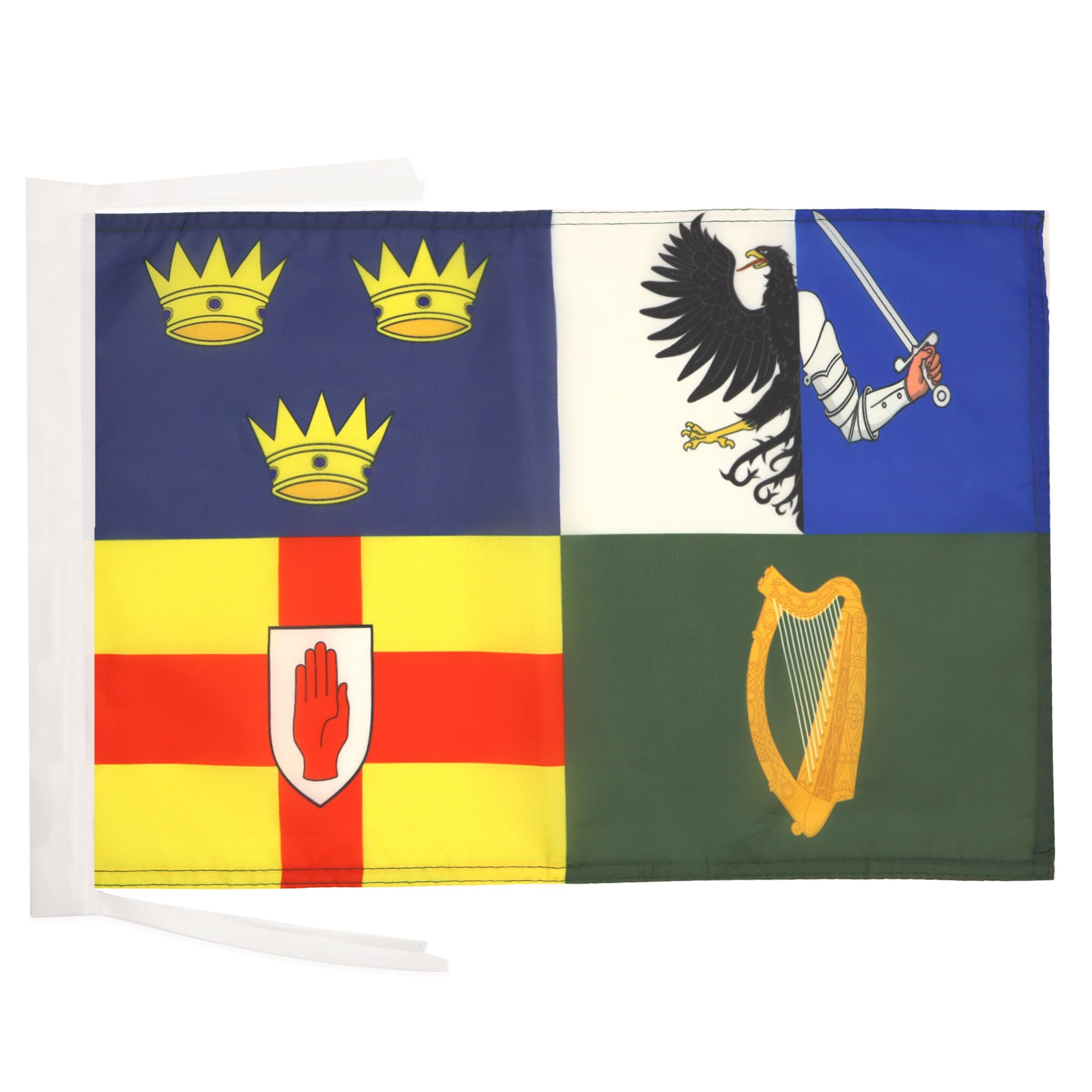 AZ FLAG Bandera de la Ciudad DE Barcelona 45x30cm - BANDERINA BARCELONESA 30 x 45 cm cordeles — view 131