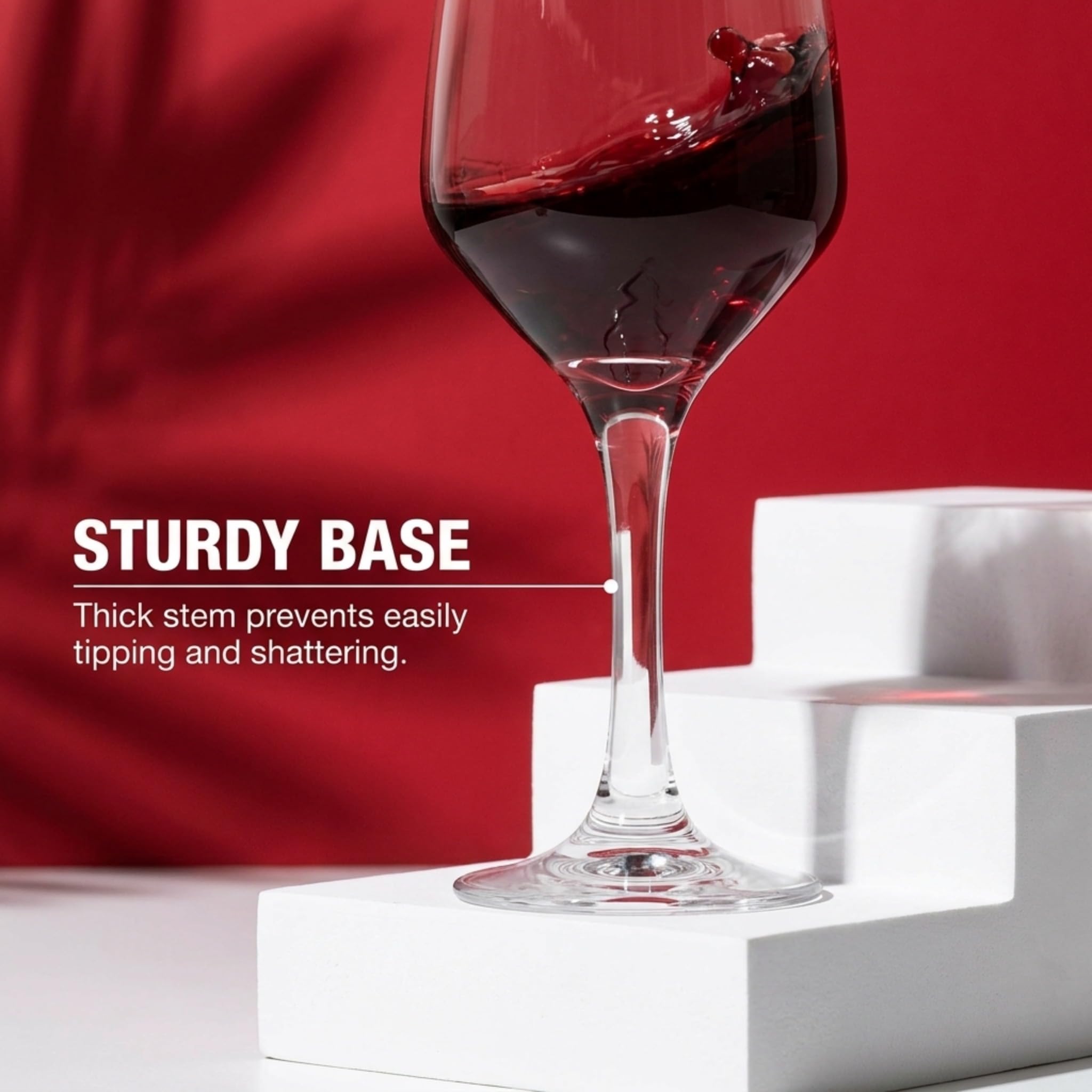 Godinger Italian Wine Glasses - Set of 4 -4 Godinger Italian Wine Glasses - Set of 4 -4