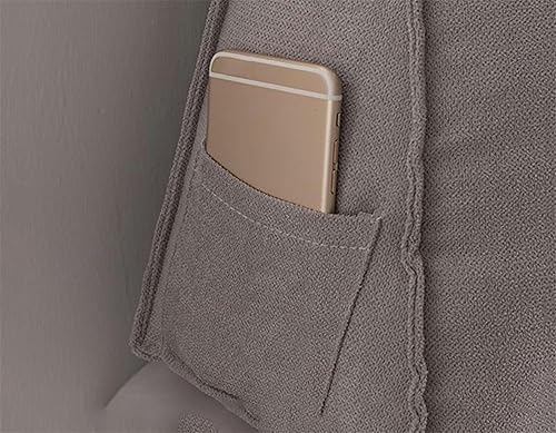 Miniatura 6 de Almohada de cuña para cabecero + almohada de cuña para descansar y leer, cabecera triangular súper suave, almohada de lectura de descanso prolongado