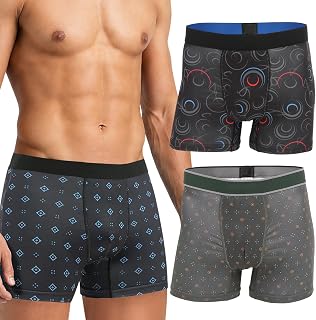尿漏れパンツ 男性用 2枚セット ボクサーパンツ ロングボクサーパンツ 吸水量15cc ちょい漏れパンツ ストレッチ ボクサー メンズ M L LL 3L 4L 5L (レギュラータイプ.LL)
