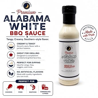 Premium | Alabama White BBQ Sauce | Chicken, Pork & Seafood