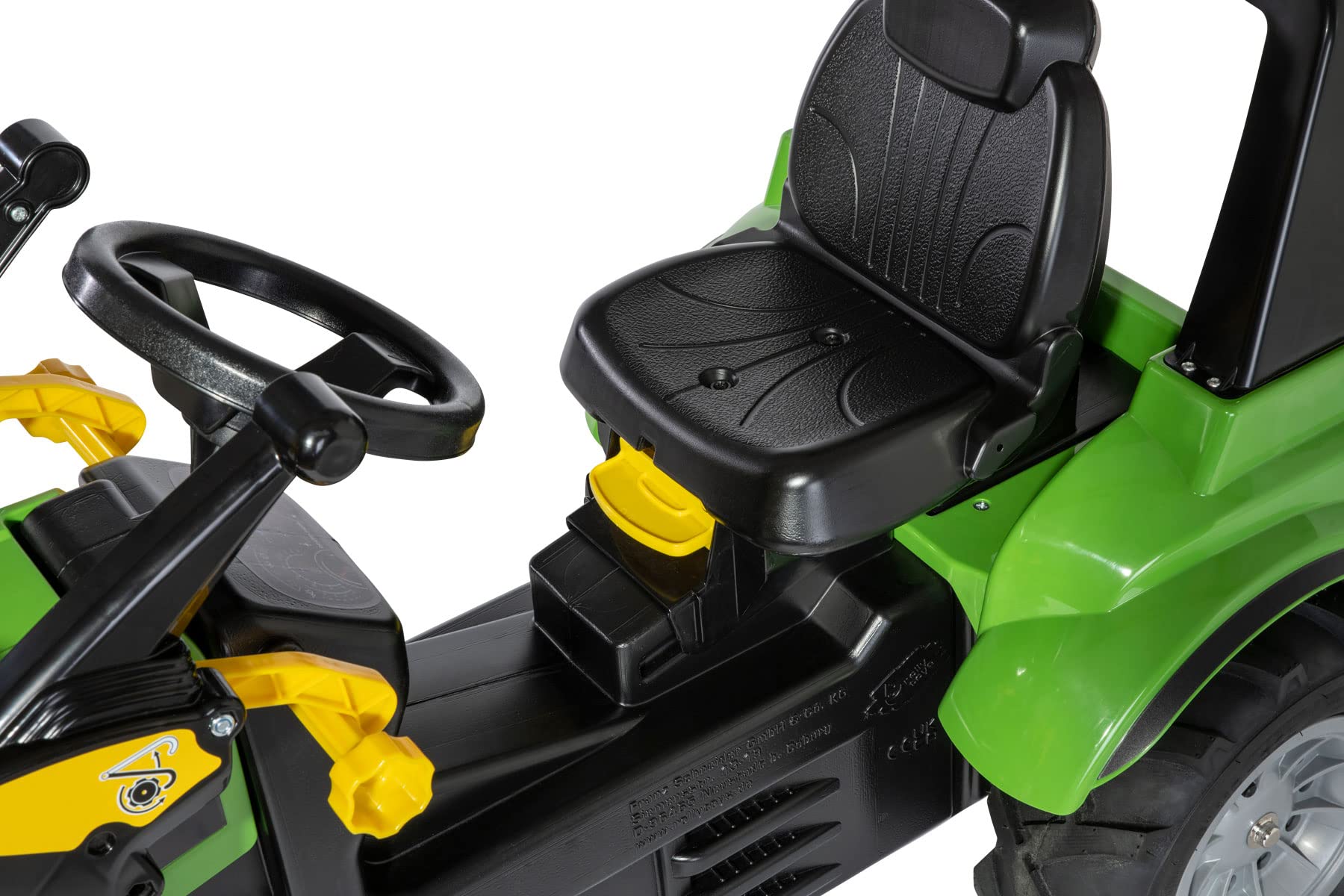 Rolly Toys 730094 rollyFarmtrac Deutz Agrotron 8280 TTV Tretfahrzeug (inkl. rollyTrac Lader, von 3-8 Jahre, Sitz längen-und höhenverstellbar, Luftbereifung), Groß