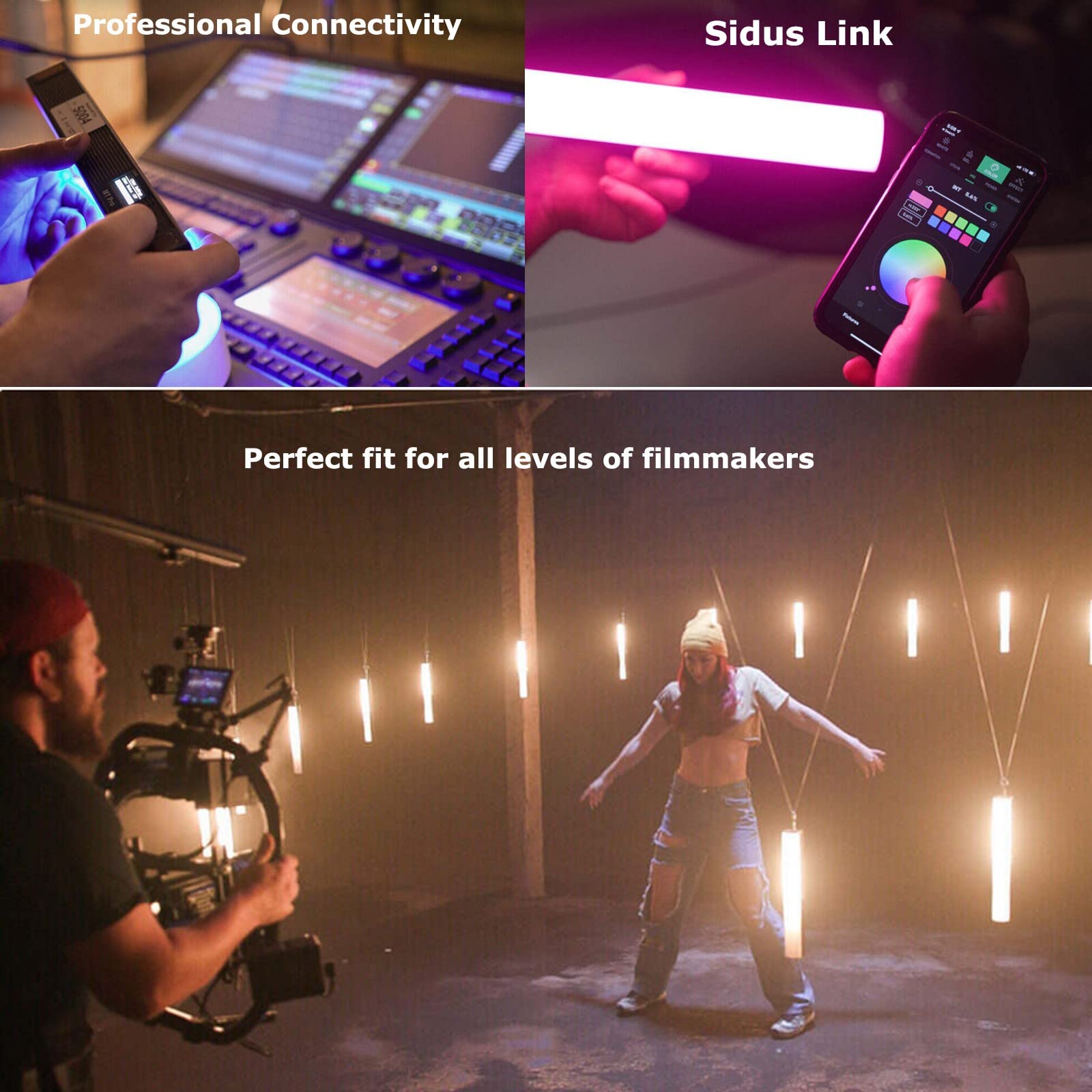 Amazon.co.jp: Aputure MT Pro 30cm RGBWW ライトワンドスティック,色 