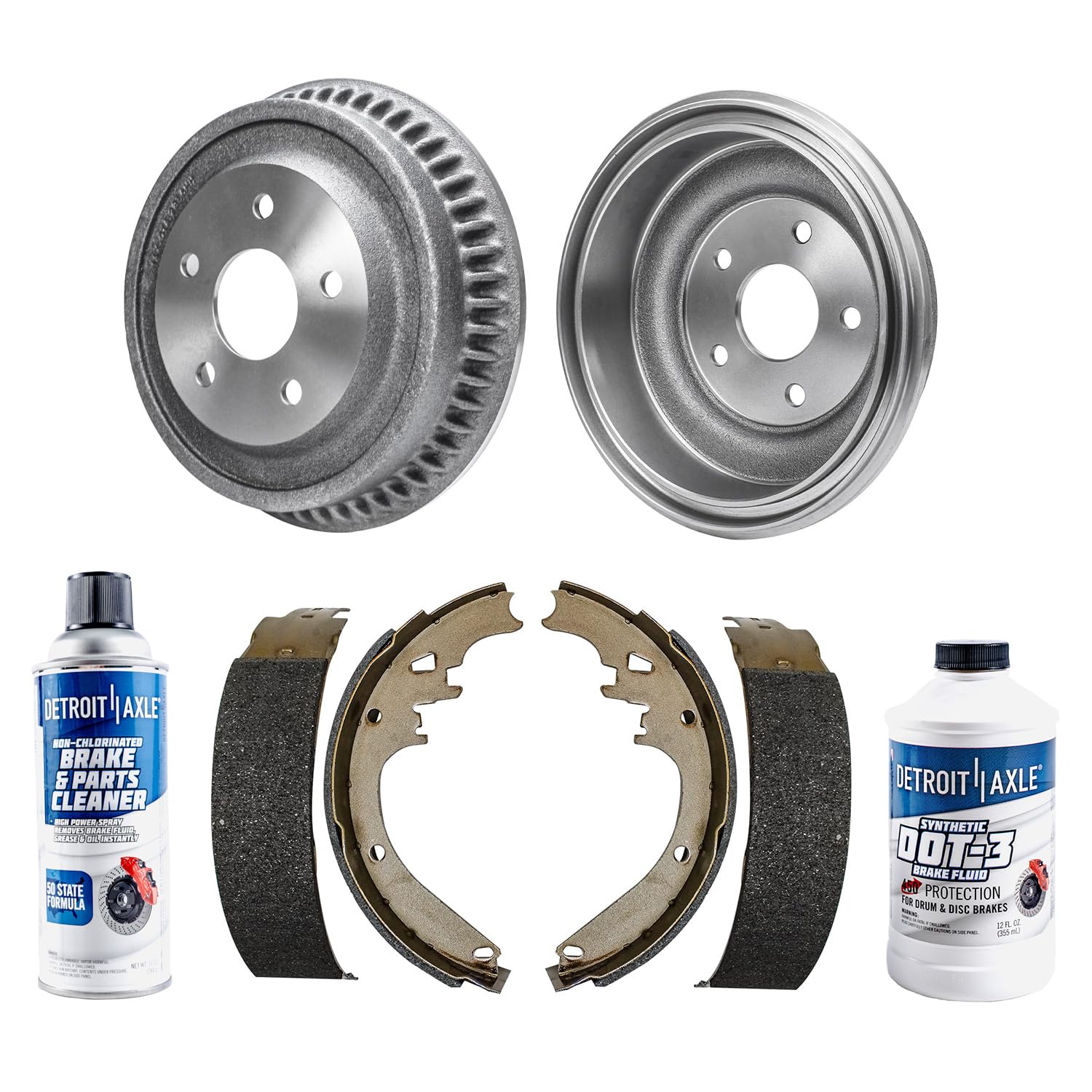 Amazon.com: Detroit Axle - REAR Brake Kit for 1994-1999 Dodge Ram