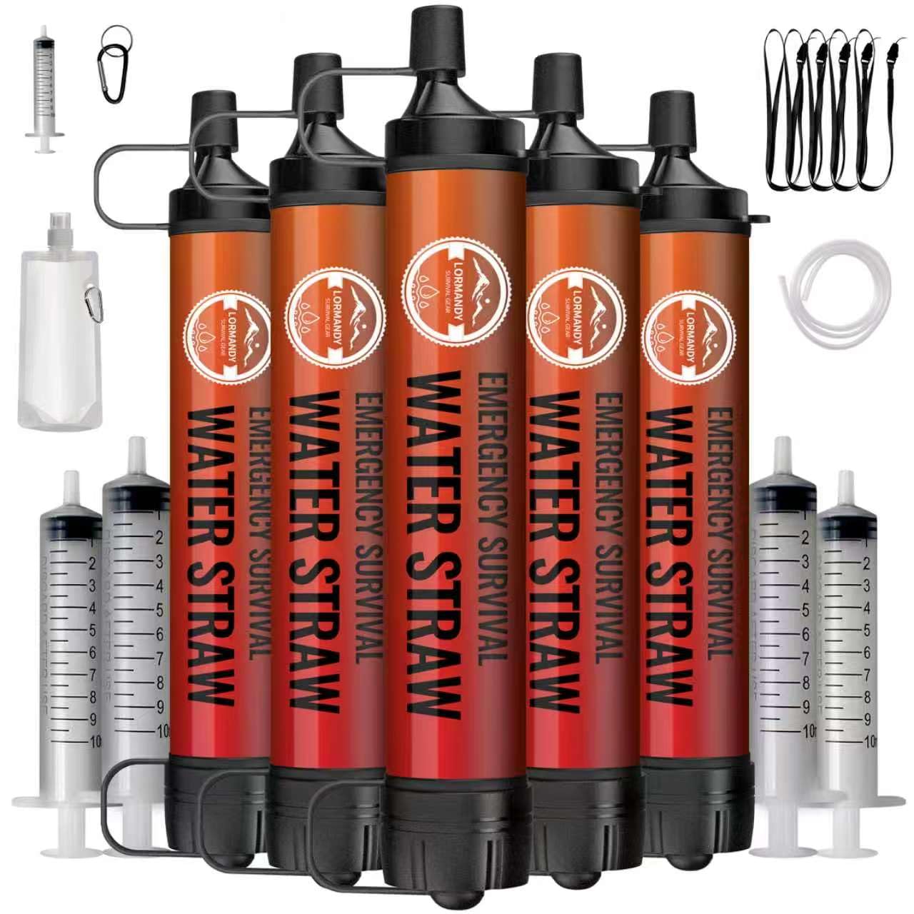 Lormandy Straw Water Filter 5-Pack Review: A Lightweight Backup for Outdoor Enthusiasts