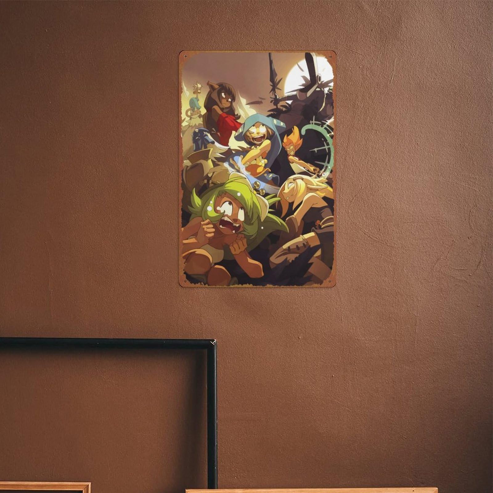 Amazon.com: IEITB Fantasy Of Wakfu Monster 12x8 Inch Rust-Free Tin