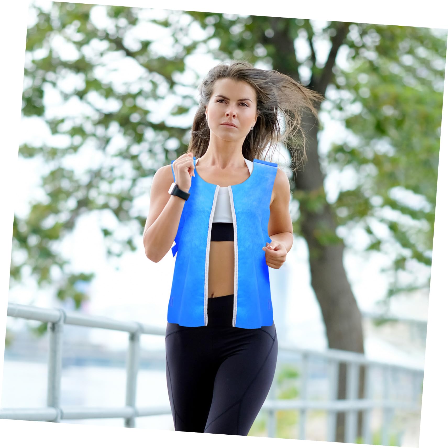 Garneck Gilet Refrigerante Traspirante in Materiale Pva Con Raffreddamento Evaporativo Per Uomo E Donna Ideale Per Attività All'Aperto Sport E Tempo Libero Escursionismo