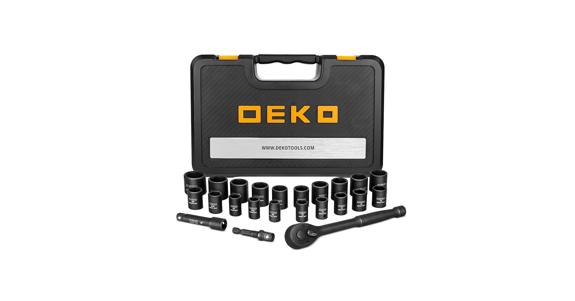 ディック　ディック DEKOPRO 23-Piece Socket Wrench Set, 3/8