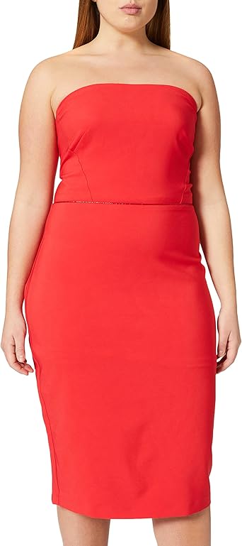 amazon red bodycon dress