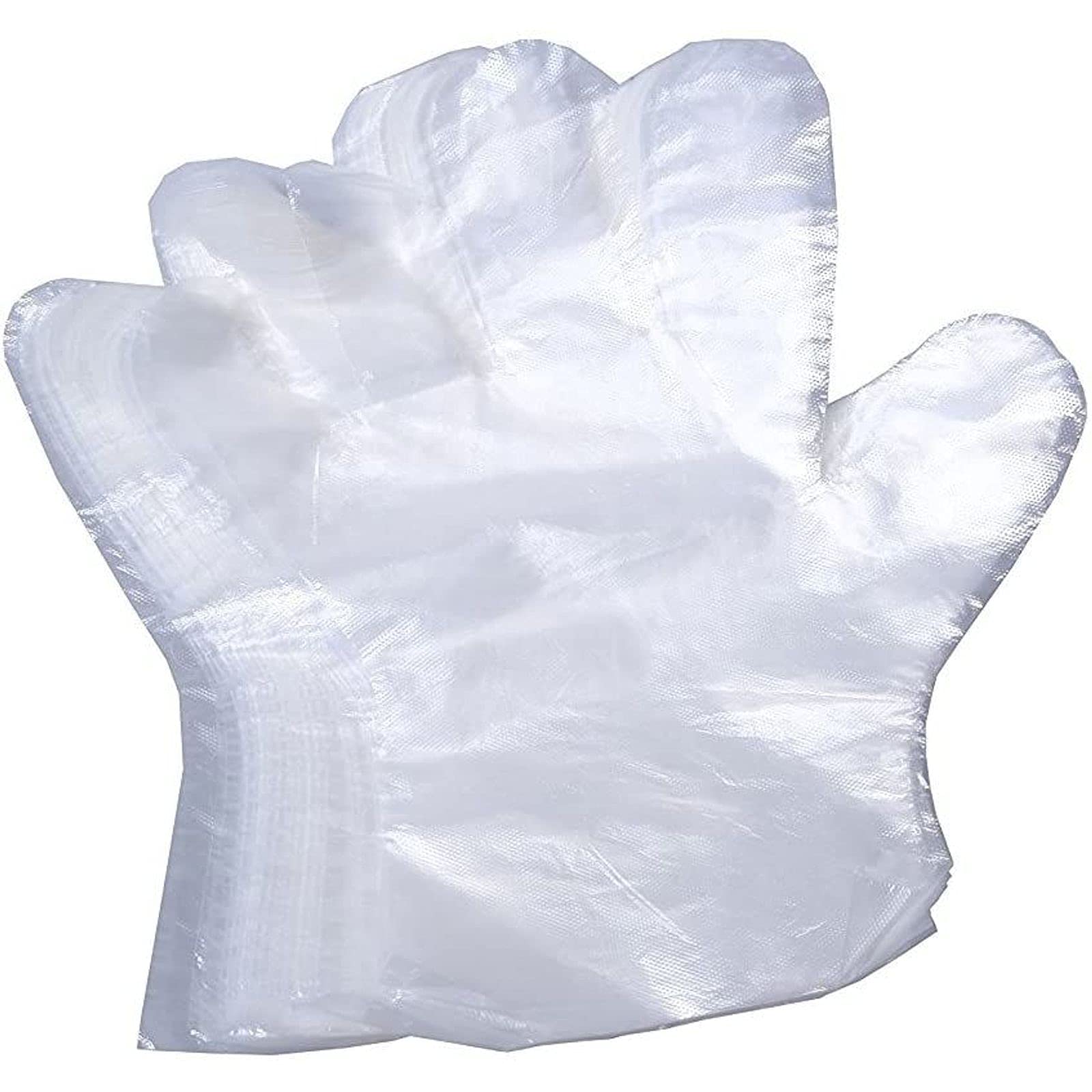Buy Juvale Disposable Gloves Clear Plastic Large Disposable Cooking