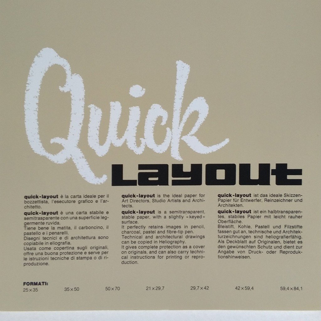 Bloc layout Quick (25 x 35)