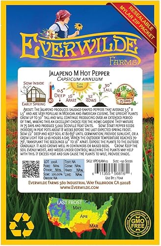 Miniatura 2 de everwilde explotacionesJalapeno calienteSemillas de Pimienta Oro Vault