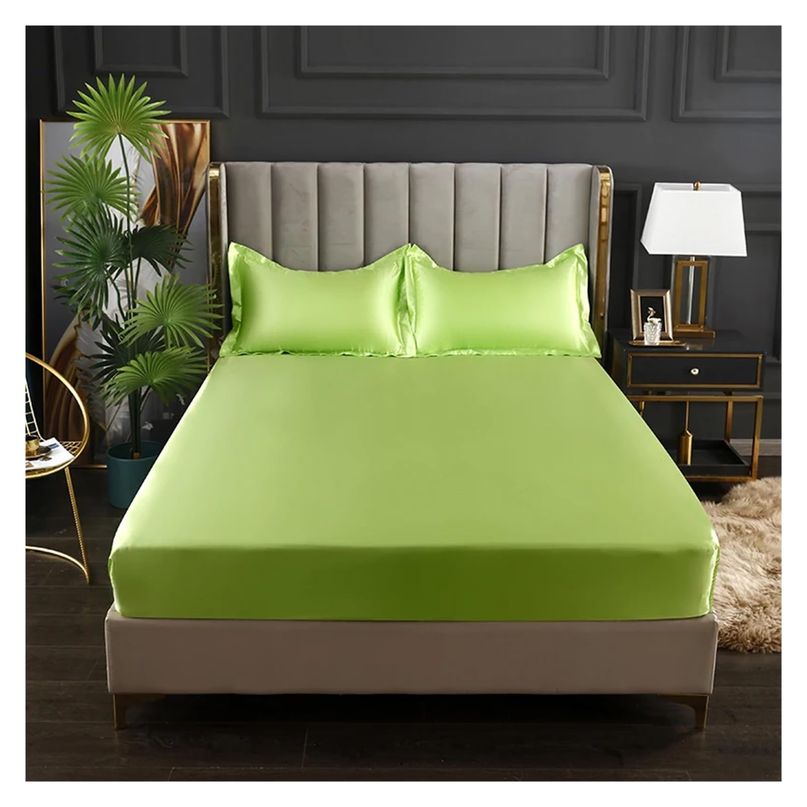Housse matelas soie glacée fraîche pour des nuits d'été sereines